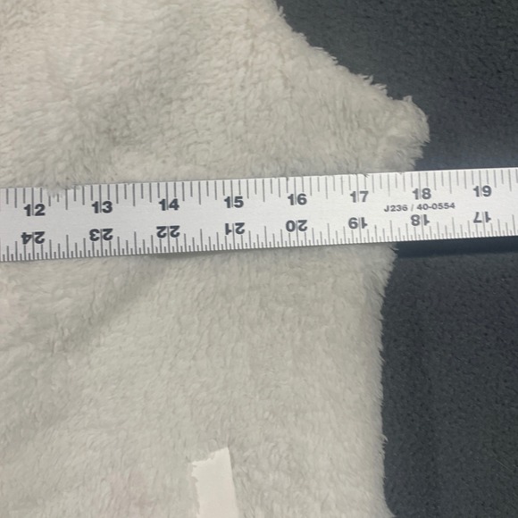 Patagonia Los Gatos Fleece Vest Womens M White Full Zip High Neck Sleeveless - Picture 5 of 8